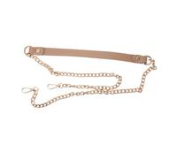 VALICLUD Correa de Hombro Cadena para Bolso Elegante PU Cuero Duradero Color Caqui Mujer Uso Diario Accesorio Práctica y Creativa