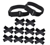 VALICLUD Correas Elásticas Ajustables para Botas Altas Accesorio Antideslizante y Anticaída con Cinta Adhesiva de Tiras para Fijación Segura