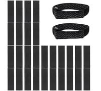 VALICLUD Correas Fijas Antideslizantes para Botas Altas, Elásticas de Poliéster, 2 Unidades 28 Adhesivos, Accesorio para Ajuste y Fijación Segura de Cordones Elásticos, Adecuado para Botas