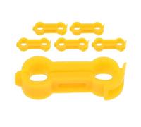 VALICLUD Correctores de Patas para Loros Pequeños 6 Pcs Aparato Ortopédico Ligero y Cómodo para Rehabilitación de Patas Abiertas de Pájaros Soporte para Mascotas y Cuidado Aviar Doméstico