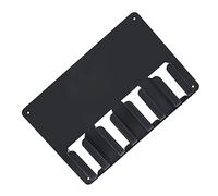 VALICLUD Cortadora de Pelo para Almacenamiento Soporte de Pared Negro de Plástico para Ranuras Múltiples Hogar Personal E Interior