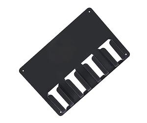 VALICLUD Cortadora de Pelo para Almacenamiento Soporte de Pared Negro de Plástico para Ranuras Múltiples Hogar Personal E Interior