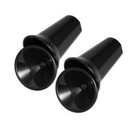 VALICLUD Cubos para Escupideras de Vino Negros 2 Piezas Cubo Plástico con Tapa Extraíble Tamaño Pequeño 164 X 127 X 127 CM Portátiles para Cata de Vinos y Eventos