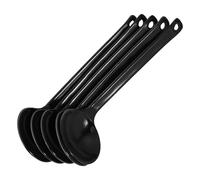 VALICLUD Cucharas Soperas para Ramen y Fideos de Arroz 5 Unidades Diseño Ergonómico para Sopa Picante y Uso en Cocina Asiática 8.18X2.44X0.19In