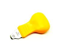 VALICLUD Cuchilla Tapa Reloj Herramienta De Reparación De Relojes Abrelatas De Carcasa Trasera De Inoxidable Diseño Compacto y Amarillo