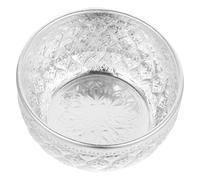 VALICLUD Cuenco de Metal Retro para Ensalada y Sopa, Bol Decorativo de 14 Cm Diámetro X 8 Cm Alto, Recipiente Reutilizable para Restaurante y Hogar, Tazón Estable Fondo Grueso y Diseño