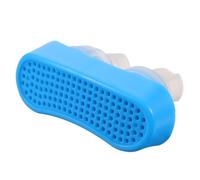 VALICLUD de congestión nasal ayuda para roncar dispositivo eléctrico para roncar dispositivo de respiración nasal Mini tapón para ronquidos gel de sílice Azul