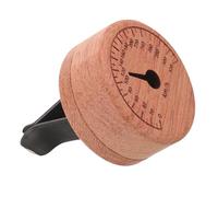 VALICLUD de Perfume para Coche de Madera Ambientador de Aceites Esenciales Diseño Elegante y de Usar para Ventilar y Refrescar el Aire del Automóvil