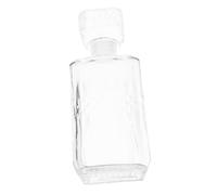 VALICLUD Decantador de Vino de Vidrio con Tapa Recipiente para Vodka y Whisky Aireador para Preservar y Jarra Transparente para Licores y Aceite