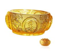 VALICLUD Decoración de Cristal Tradicional Escultura Cornucopia Próspera Adorno de Mesa para Hogar Oficina y Regalos de Apertura