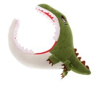 VALICLUD Diadema Con Foto Venda Ratón Oso Bandas Diadema De Piel Diademas Unisexo Felpa Elegante Cabello Disfraces Divertido Vaca Diadema De Animales El Plastico Green