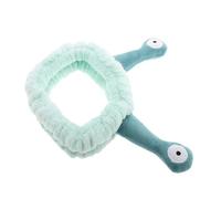 VALICLUD Diadema De Caracol Para Cuidado Facial Accesorio De Maquillaje Cómodo y Para Mujeres Headband Cartoon Para Lavado De Cara Verde Coral Fleece