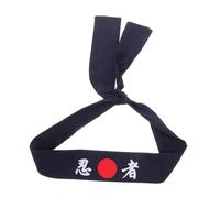VALICLUD Diadema de Chef Japonesa Diadema Samurái Impresión Ninja Accesorio de Cocina para Hombre para Disfraz de Chef de Sushi para Mujer