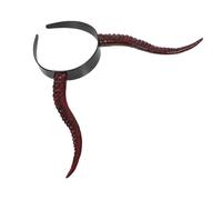 VALICLUD Diadema de Cuerno Demoníaco para Cosplay Aro Pelo Orejas de Demonio de Plástico Accesorios Decorativos de Fantasmas para Fiestas de Disfraces de Halloween