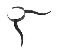 VALICLUD Diadema De Cuernos Pequeños De Plástico Para Cosplay Accesorios De Demonio Para Fiestas De Disfraces De Fantasmas De Halloween