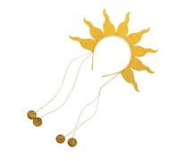 VALICLUD Diadema de Fuego con Cuentas y Purpurina, Accesorio Ligero para Fiesta de Halloween y Carnaval, Diseño para Niños y Adultos, Estilo Llamativo y Festivo