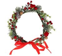 VALICLUD Diadema De Plantas Verdes Guirnalda Artificial De Flores Falsas Tocado Para Mujer De Flores Cabello Para Disfraz De Hada