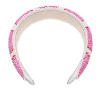 VALICLUD Diadema de San Valentín Forma de Corazón Accesorio Cabello para Niñas Hermanas Esposas y Mamás Diadema para Mujer Adorno Cabello de San Valentín