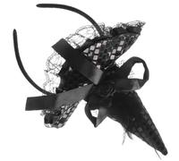 VALICLUD Diadema De Sombrero De Bruja Aros Para El Cabello Para Mascarada Diadema Con Temática De Halloween De Bruja Para Disfraz Decoración Para El Cabello De a