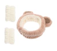 VALICLUD Diadema de Spa para Lavado Facial Banda Elástica de Tela Cabello Muñequera para Mujeres y Niñas Cuidado Piel
