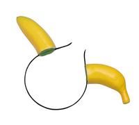 VALICLUD Diadema Divertida De Plátano Tocado De Fiesta Para Mujer Ligero y Atractivo Para Eventos De Carnaval Cinta Pelo De Material Suave Tocados Divertidos