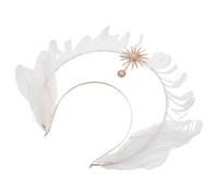VALICLUD Diadema Mary Luz Solar Ligera para Halloween y Cumpleaños Accesorio Reutilizable para Mujer Tocado Diosa Renacentista para Eventos y Disfraces