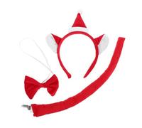 VALICLUD Diadema Navideña De Gato Conjunto De Rabo Para Cosplay Diadema Con Orejas De Peluche Para Disfraces De Gato Para Mujer Accesorios De Felpa Cabello Para Fiestas y Disfraces