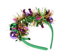 VALICLUD Diadema Navideña Diadema de Bola para Festivales para Fiestas Adorno Cabello Año Accesorios Cabello Diseño de Bola Eventos Especiales