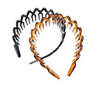 VALICLUD Diadema T 2 Pcs Diadema de Plástico Dientes Accesorios para Mujeres Fiesta Diseño Único