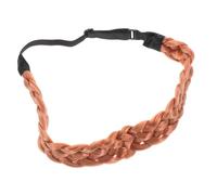 VALICLUD Diadema Trenzada Ancha Para Mujer Diadema Elástica Trenzada Detalles Cromados Para Fiesta o Diario