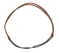 VALICLUD Diadema Trenzada Decorativa Cabello Banda de Pelo de Doble Capa Accesorio para Fiestas y Playa Tejida a Mano