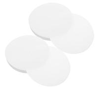 VALICLUD Discos de Papel de Filtro Cualitativo Blanco 100 Caudal Medio de 11cm para Aplicaciones Generales de Química y Experimentos en Laboratorio