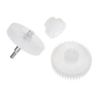 VALICLUD Engranajes de Repuesto para Picadora de Carne Eléctrica Kit de 3 Piezas 45 15/54 15/45 Material Resistente al Desgaste Accesorios para y Mantenimiento en Cocina