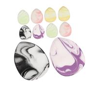 VALICLUD Esponjas Mini De Maquillaje En Forma De Lágrima 10 Piezas, Tamaño Pequeño, Suaves Para Piel, Uso Seco y Húmedo, Para Aplicar Base y Corrector, Portátiles Para Retoques Faciales