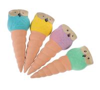 VALICLUD Estacas de Autorriego para Plantas de Interior y Exterior Globos de Riego Automático para Macetas Set de 4 Unidades 4 Colores Dispositivo Práctico para Mantener Tierra Húmeda y