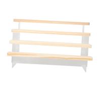 VALICLUD Estantería de Madera Maciza para Exhibición de Figuras Organizador Resistente y Estético para Colecciones Soporte de Exhibición de