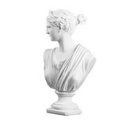 VALICLUD Estatua de Griega de Resina Busto Elegante Adorno Decorativo Escultura Artesanal para Casa Decoración de Oficina Figura Coleccionable