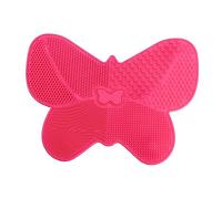 VALICLUD Estropajo De Silicona Limpiador De Brochas Ventosa Herramienta De Limpieza Para Maquillaje Plato Limpiador De Cepillos Para Baño