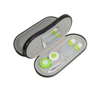 VALICLUD Estuche para Gafas y Lentes Antideslizante Negro Ligero Compacto Caja para Almacenamiento Portátil Uso Diario y Viajes Funcional para Hombres y Mujeres