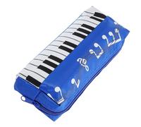 VALICLUD Estuche para Lápices Diseño De Teclado De Piano para Niñas Organizador De Almacenamiento De Lápices Portátil para Clase o Actividades