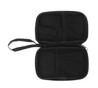 VALICLUD Estuche Portátil Para Suministros De Diabetes Organizador Compacto y Resistente Para Viaje Bolsa Negra Para Guardar y Glucómetros