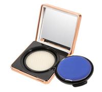 VALICLUD Estuche Portátil Vacío para Envases de Base de Maquillaje, Funda Cojín y Espejo, Caja para Esponjas, para Viaje