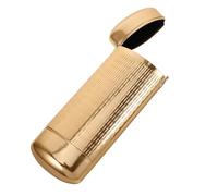 VALICLUD Estuche Rígido Portátil para Gafas de Aluminio Dorado 310 Diseño Ligero y Compacto Organizador para Gafas de Sol y Uso Diario Funda Resistente Adecuado para Viajes