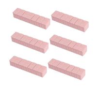 VALICLUD Estuche Semanal Portátil para Medicamentos Mini 7 Días 6 Piezas con 7 Compartimentos En Braille Material PP Rosa para Cuidado Personal En Viaje y Hogar