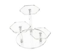 VALICLUD Expositor Acrílico para Joyas y Figuras Soporte Organizador Transparente Compacto Fácil De Instalar y Multiusos para Almacenamiento y Decoración