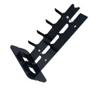 VALICLUD Expositor de Cuchillos de Acrílico Negro Base Antideslizante Soporte Decorativo para Cuchillos de Chef y Coleccionables Organizador para Encimera Adecuado para Cocina y Sala de