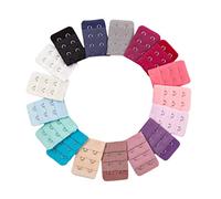 VALICLUD Extensiones de Sujetador 2 Ganchos Extensión de Sujetador Extensor de Correa de Sujetador Elástico Suave Cómodo 10 Piezas Color Aleatorio