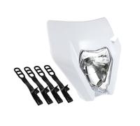 VALICLUD Faro Delantero Led Para Motocicleta Motocross Blanco Cubierta Transparente Resistente Corrosión Uso Todoterreno Pilotos Motociclistas