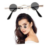 VALICLUD Gafas de Sol Retro con Creativo para Lentes Decorativas para Hombres y Mujeres Punk Vintage
