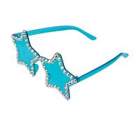 VALICLUD Gafas de Sol sin Montura Diseño de Estrella en Tonos Candy para Mujer Uso en Playa y Fiestas de Verano